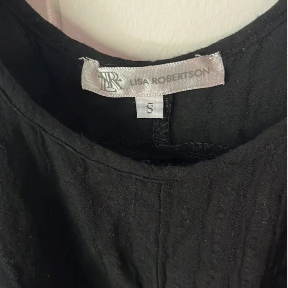 Lisa Robertson Black Lace Tank Top Blouse - Picture 4 of 4